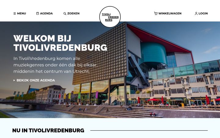 Screenshot of tivolivredenburg.nl