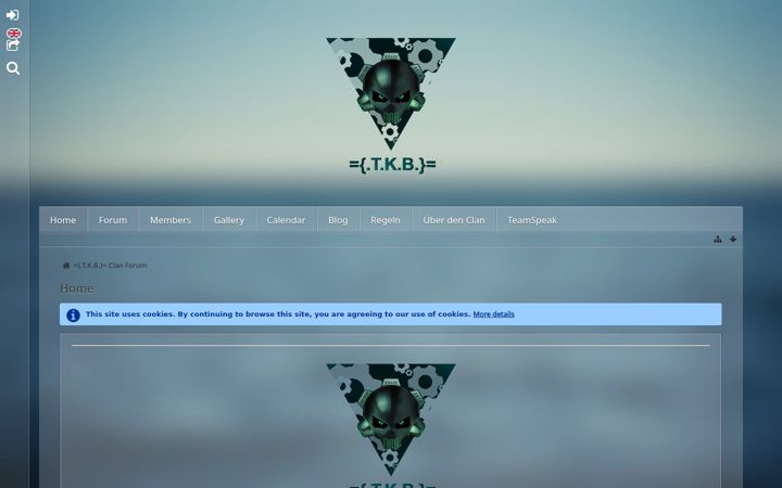 Képernyőkép: tkb-clan.de