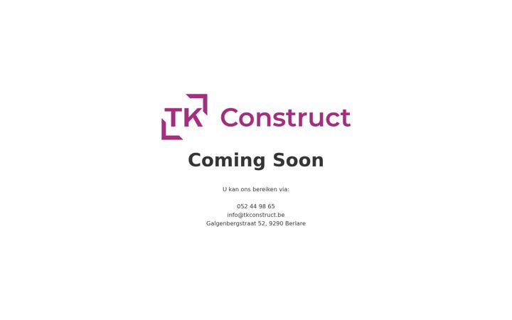 Skærmbillede af tkconstruct.be