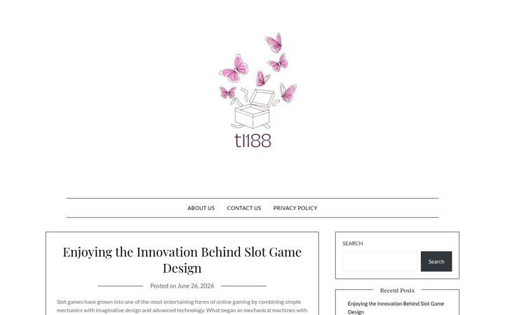 Screenshot of tl188.net