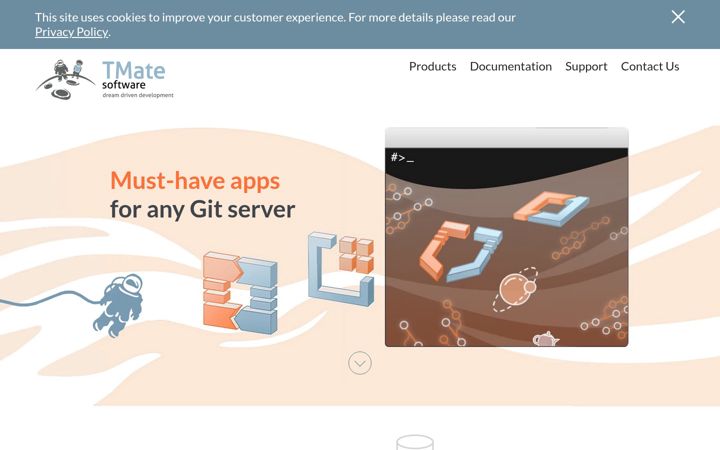 Screenshot of tmatesoft.com