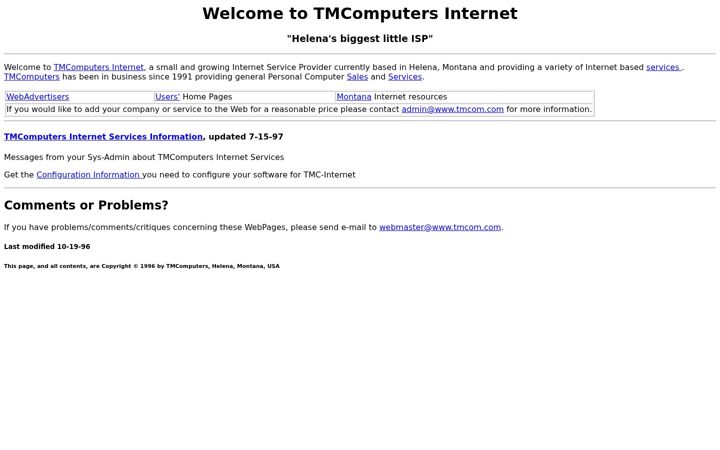 Screenshot of tmcom.com
