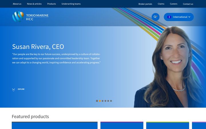 Screenshot of tmhcc.com