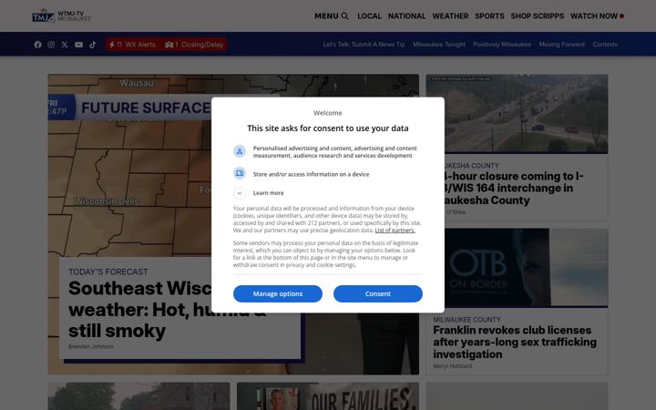 Screenshot van tmj4.com