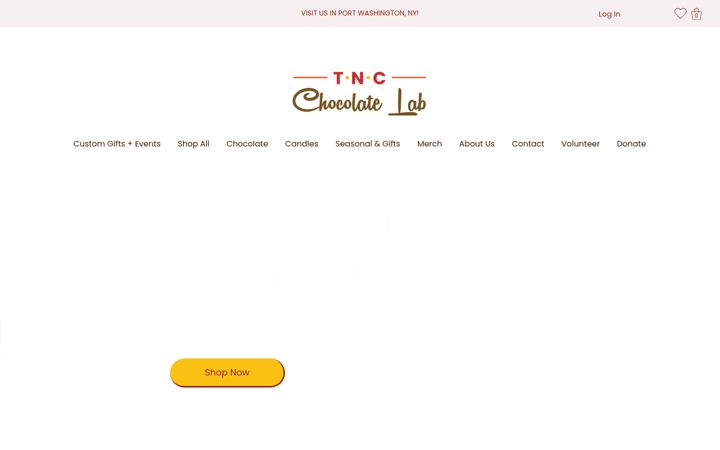 Ekrānuzņēmums no tncchocolatelab.org