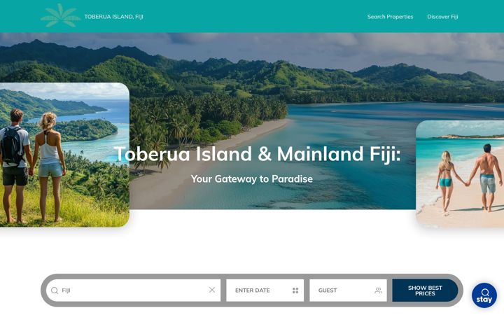 Screenshot of toberuaisland.com