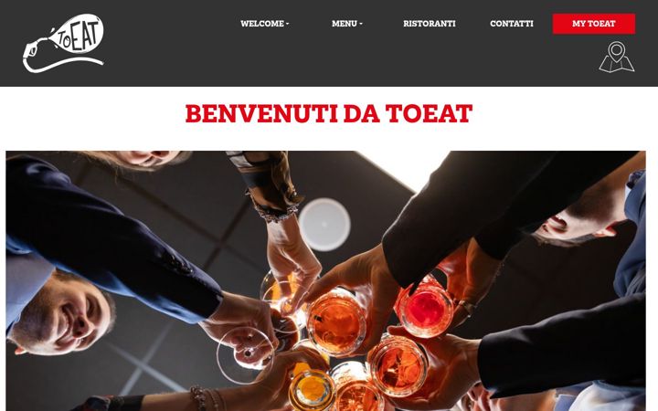 Screenshot of toeatfood.it