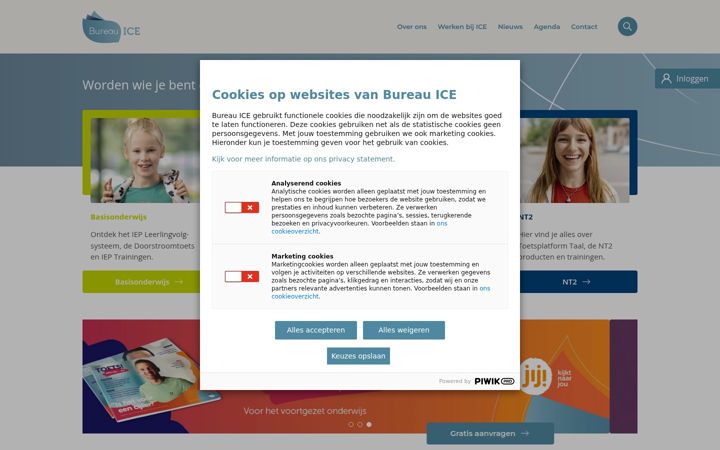 Screenshot of toets.nl