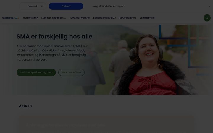Screenshot of togetherinsma.no