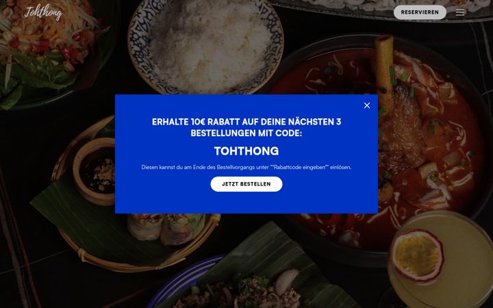 Screenshot of tohthong.com