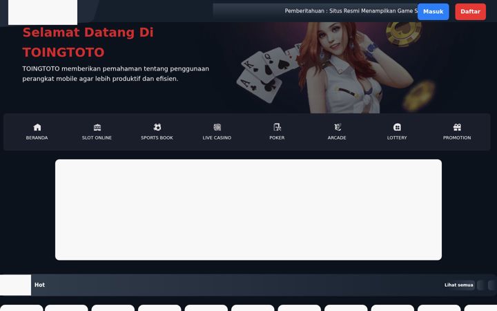 Screenshot of toingtoto.net