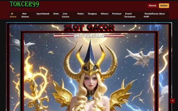 Screenshot of tokcer99.net