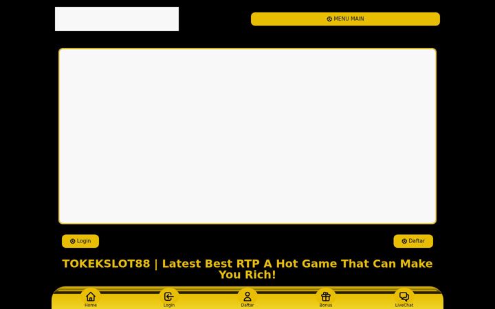 Screenshot of tokekslot88.net