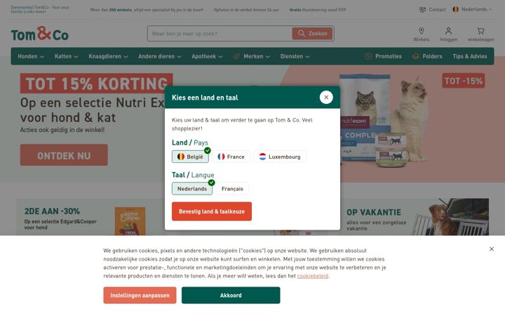 Screenshot of tomandco.com