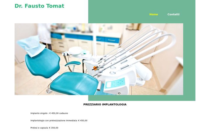 Screenshot of tomatfausto.it