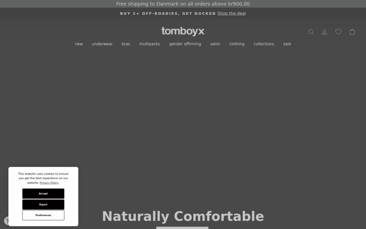 Screenshot van tomboyx.com