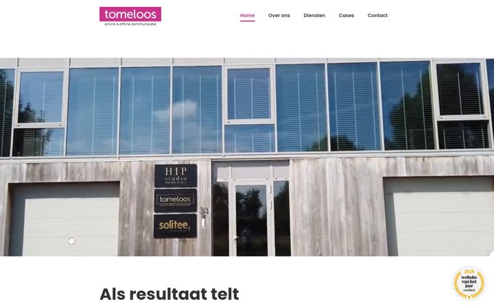 Ekrano kopija tomeloos.com