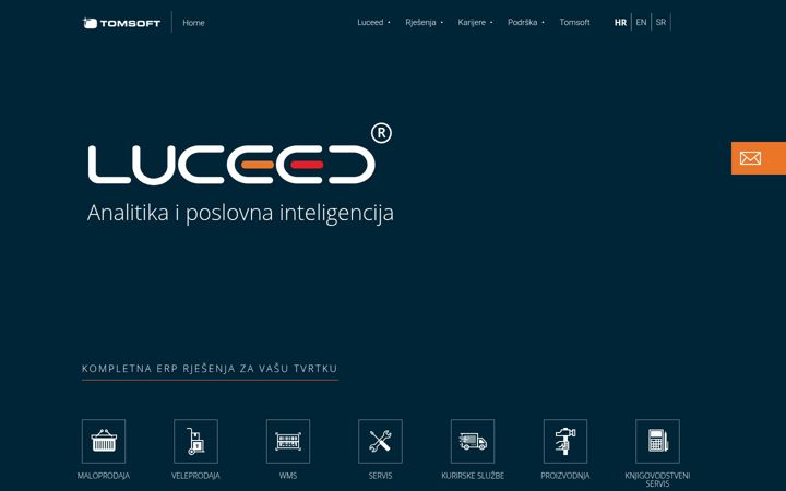 Screenshot of tomsoft.hr