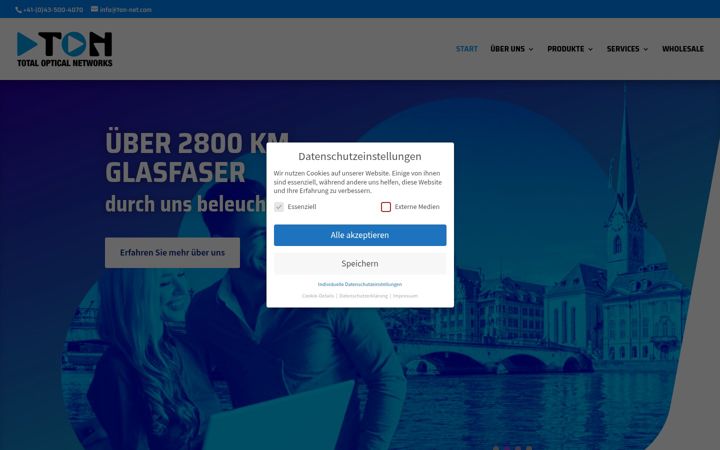 Screenshot of ton-net.com