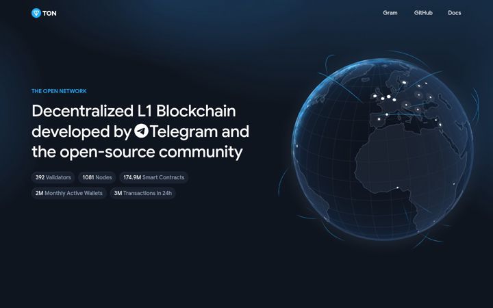 Screenshot του ton.org