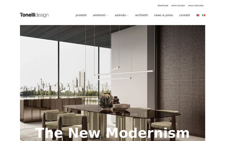 Screenshot of tonellidesign.it