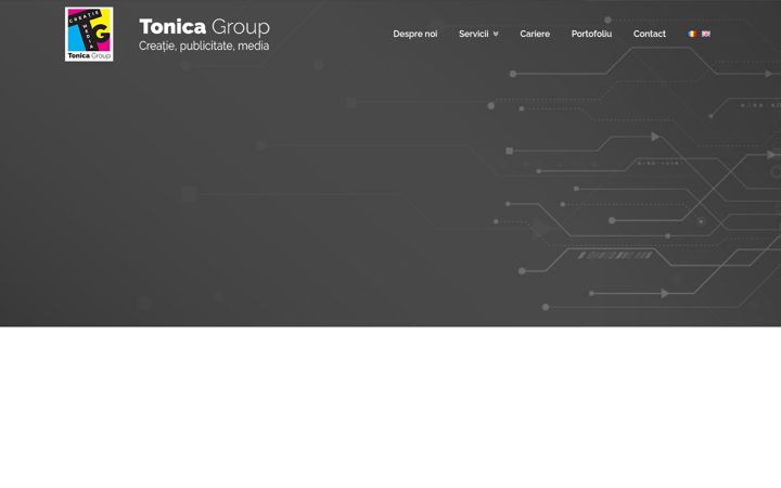 Екранна снимка на tonicagroup.ro