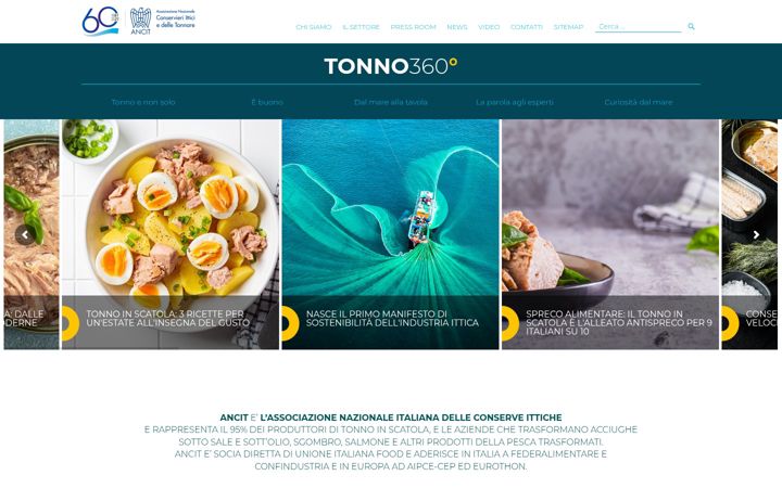 Screenshot von tonno360.it