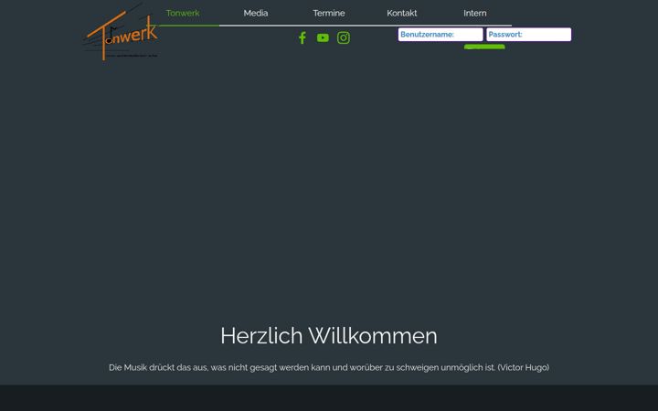 Screenshot of tonwerk.koeln