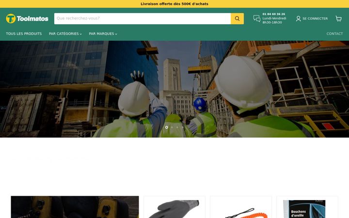 Screenshot of toolmatos.com