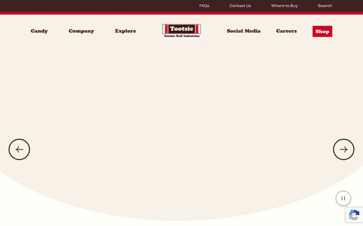 Screenshot of tootsie.com