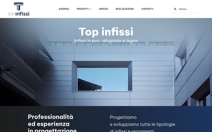 Screenshot του top-infissi.it