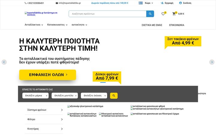 Screenshot stránky topantallaktika.gr