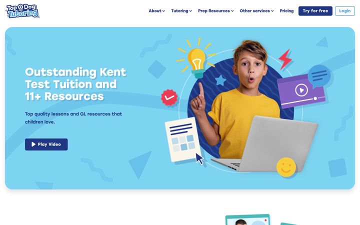 Ekrano kopija topdogonline.co.uk