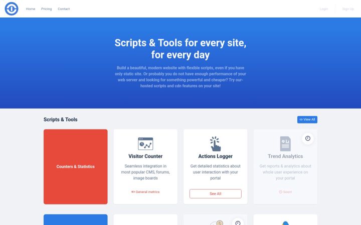 Screenshot of tophosting101.com