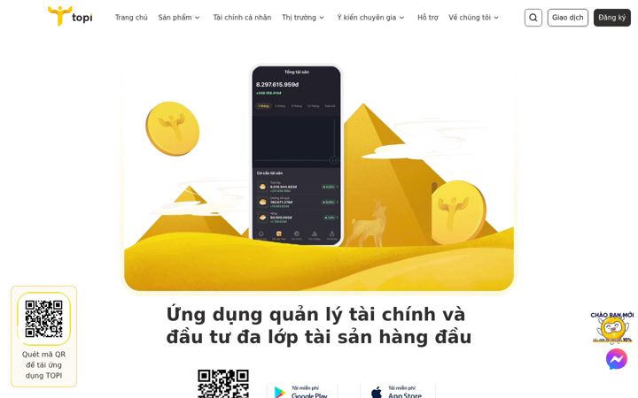 Screenshot of topi.vn