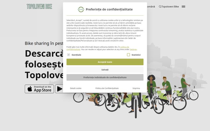 Posnetek zaslona topolovenibikecity.ro