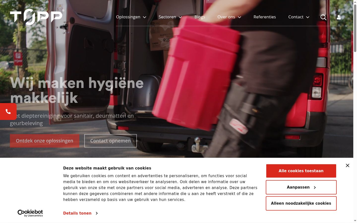Zrzut ekranu banera zgody wyświetlanego przed jakąkolwiek interakcją