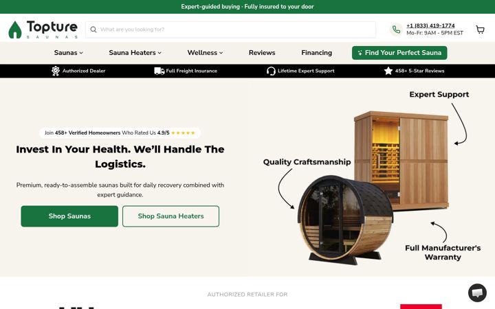 Screenshot of topture.com