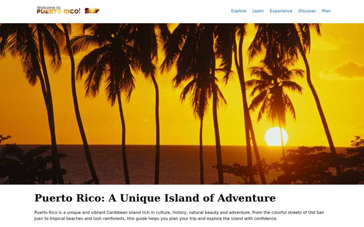Zrzut ekranu topuertorico.org