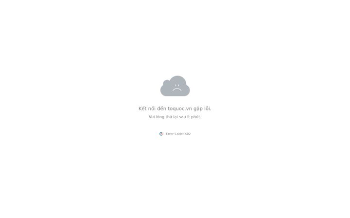 Screenshot of toquoc.vn