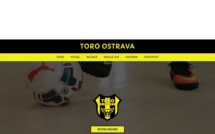 Snimka zaslona za toro-ostrava.cz