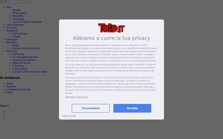 Screenshot of toro.it