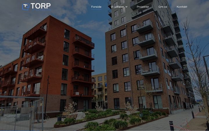 Ekraanipilt saidist torp-staaldesign.dk