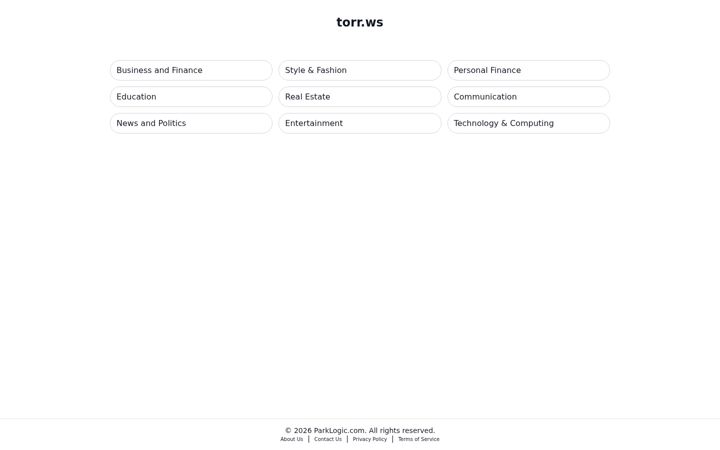 Screenshot of torr.ws
