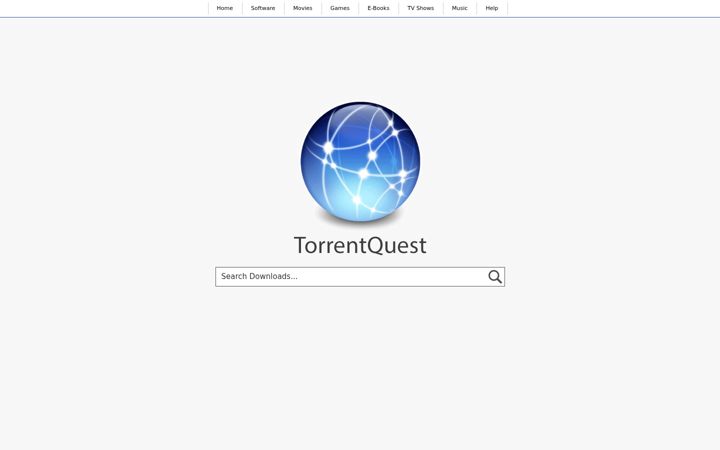 Screenshot of torrentquest.com