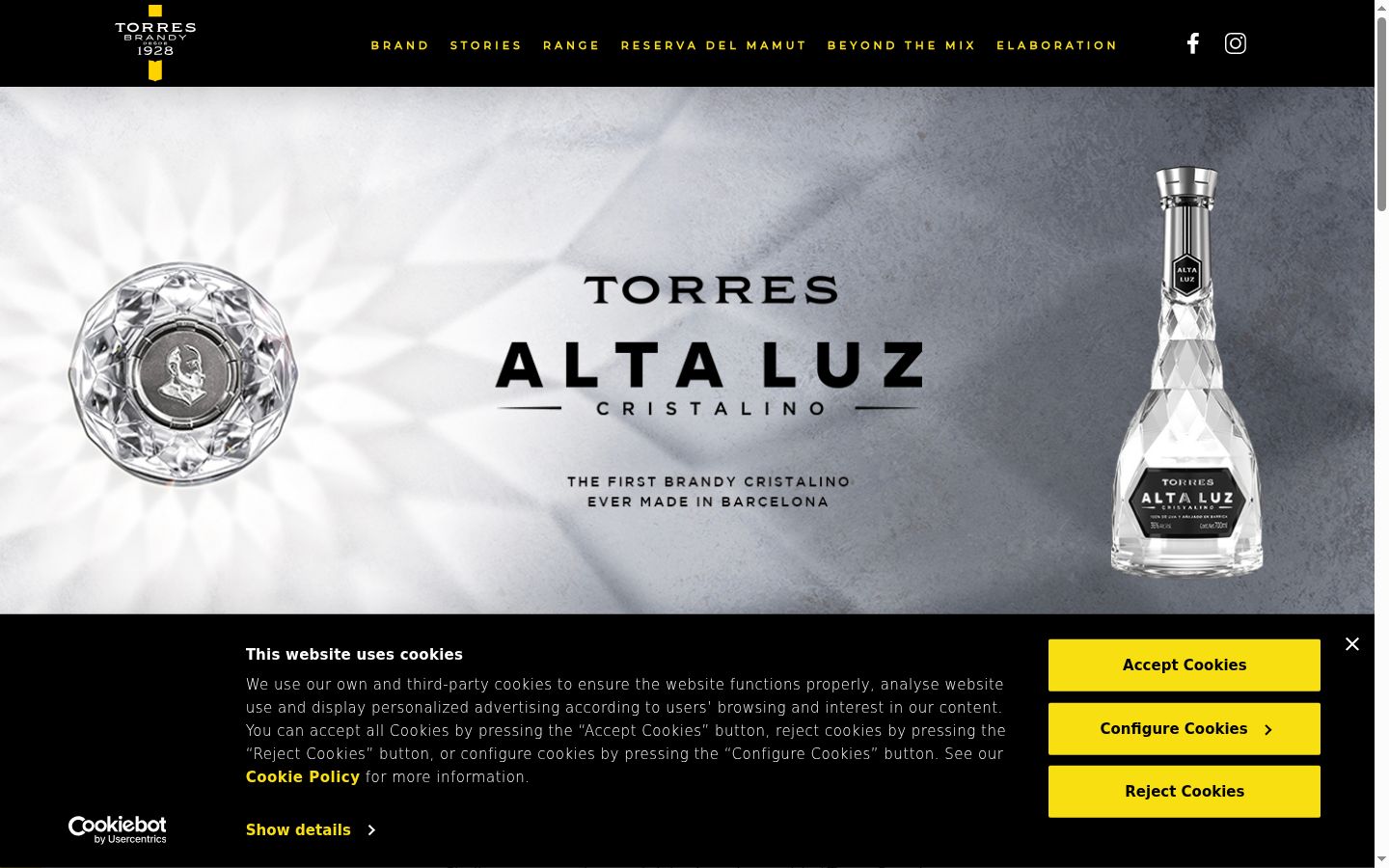 Screenshot tal-banner tal-kunsens muri qabel kwalunkwe interazzjoni