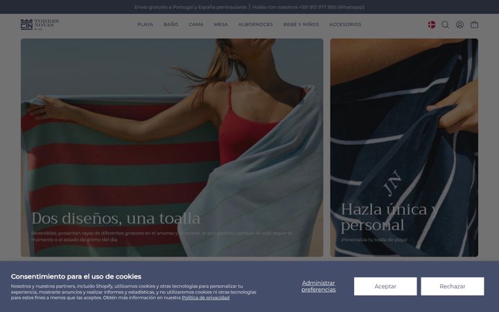 Screenshot of torresnovas.com