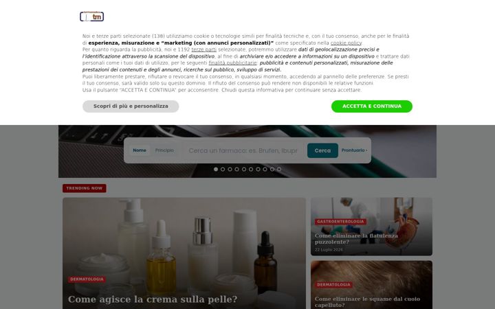 Screenshot of torrinomedica.it