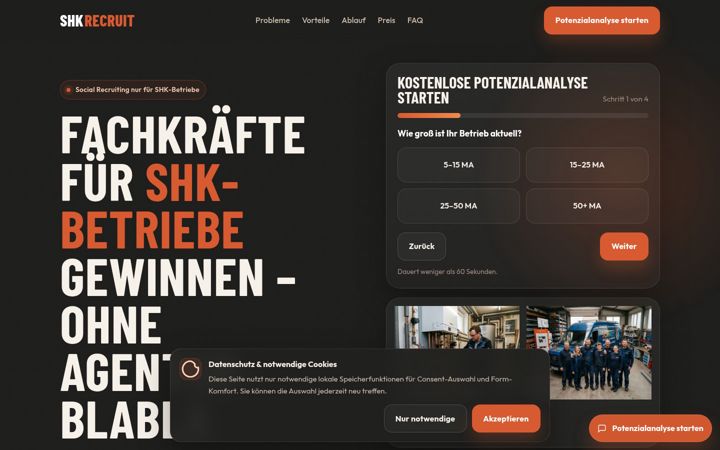 Skjermbilde av torsten-querbach.de