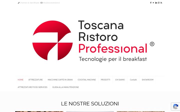 Screenshot of toscanaristoro.it